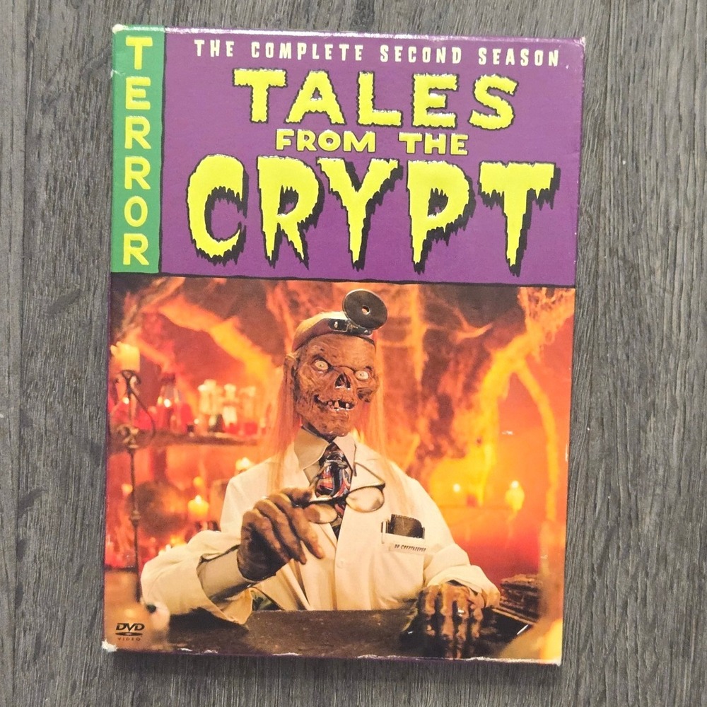 Tales From The Crypt The Complete Second Season 3 Disc DVD Box Set Horror HBO